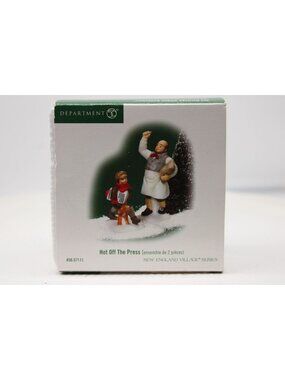 Dept 56 Dickens Village - Hot Off the Press